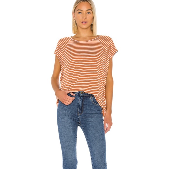 Free People Tops - Free People Oversized Halo T-Shirt Size Large